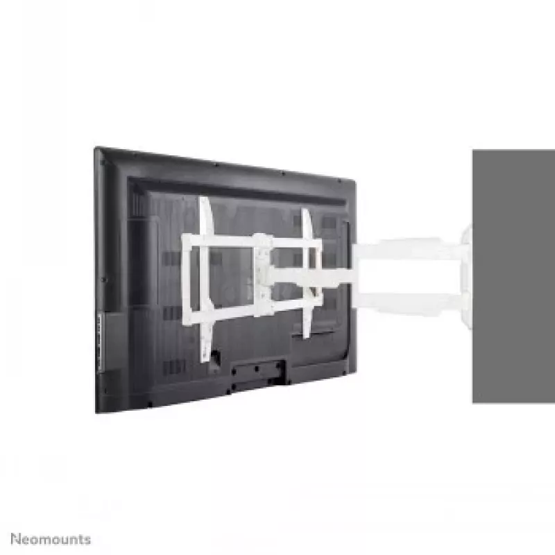 Neomounts NM-W460WHITE kantel- en draaibare wandsteun voor platte schermen, 32-60 inch, wit
