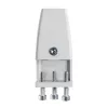 Neomounts tafelklem voor NS-GLSPROTECT serie - 8-25 mm tafeldikte - 2-pack, wit