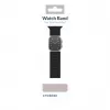Mobilize siliconen horlogeband - magnetisch - voor Apple 38/40/41mm - zwart
