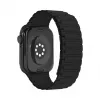 Mobilize siliconen horlogeband - magnetisch - voor Apple 38/40/41mm - zwart