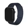 Mobilize siliconen horlogeband - magnetisch - voor Apple 42/44/45/49mm - blauw