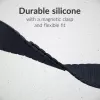 Mobilize siliconen horlogeband - magnetisch - voor Apple 42/44/45/49mm - blauw