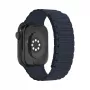 Mobilize siliconen horlogeband - magnetisch - voor Apple 42/44/45/49mm - blauw