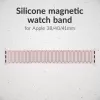 Mobilize siliconen horlogeband - magnetisch - voor Apple 38/40/41mm - roze