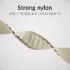 Mobilize nylon horlogeband - Alpine - titanium connector - voor Apple 38/40/41mm - starlight