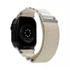 Mobilize nylon horlogeband - Alpine - titanium connector - voor Apple 38/40/41mm - starlight