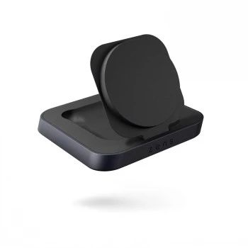 ZENS Magnetic Nightstand Charger - 20W draadloze oplaadstandaard voor iPhone en AirPods (zwart)