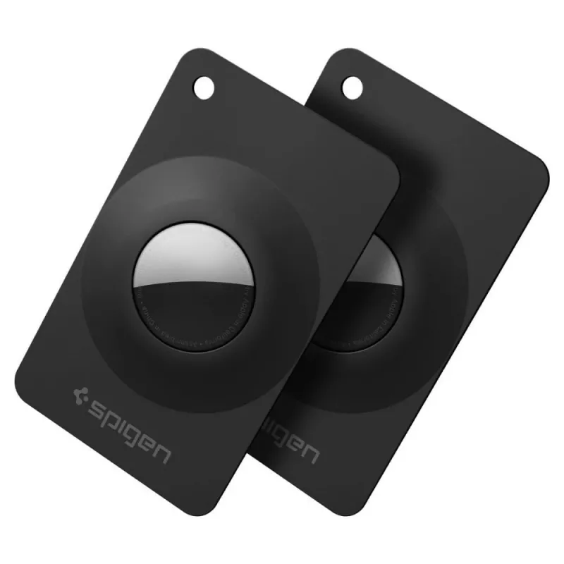Spigen AirFit 2 2-pack Apple AirTag 1/2 Zwart