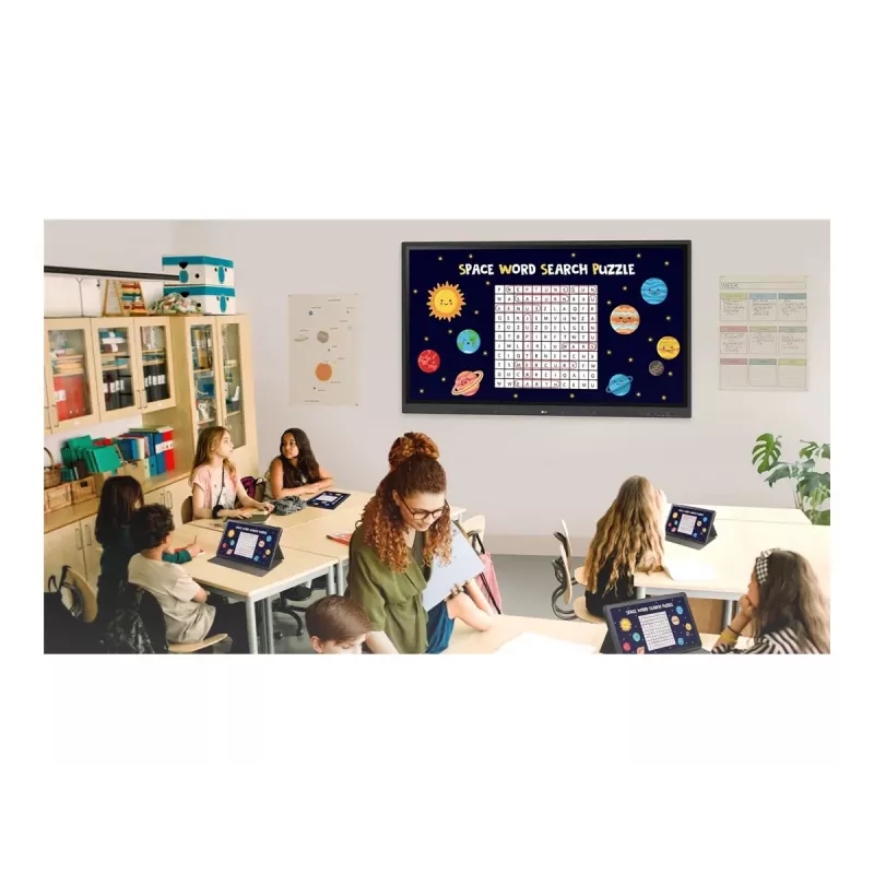 LG 86TR3DK-B 86 inch UHD 390NITS 16/7 Touch Android 13 (EDLA) interactief display