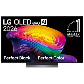 LG OLED55C61LA 55 inch 4K OLED evo Smart TV, webOS, zwart