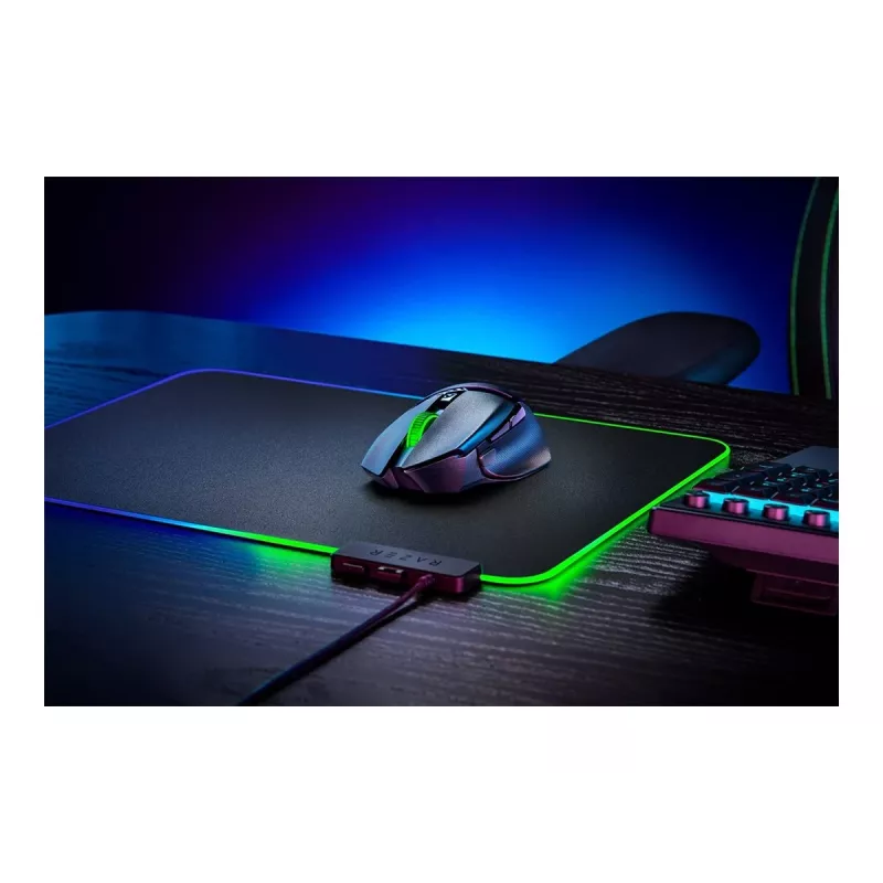 Razer Basilisk V3 X HyperSpeed draadloze gamingmuis - wit