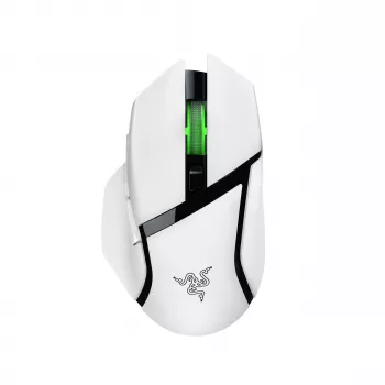 Razer Basilisk V3 X HyperSpeed draadloze gamingmuis - wit
