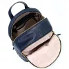 Michael Kors Rhea rugzak navy saffiano leer dames 27x26x14 cm