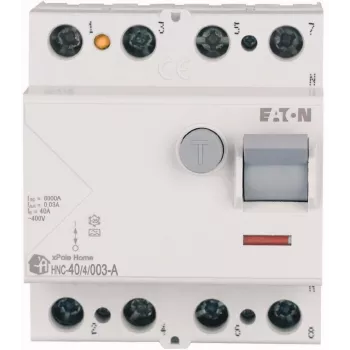 EATON HNC-40/4/003-A 40A 4P 30mA type A RCCB aardlekschakelaar 6kA