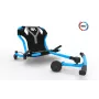 EzyRoller Spinner Pro X voetbediende go-kart met 360°-draaiing, blauw, 10+ jaar