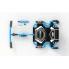EzyRoller Spinner Pro X voetbediende go-kart met 360°-draaiing, blauw, 10+ jaar