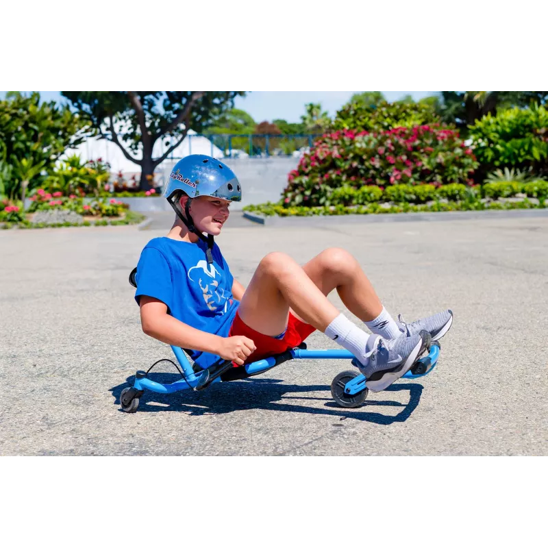 EzyRoller Spinner Pro X groen 360° voetbediende go-kart voor kinderen vanaf 10 jaar
