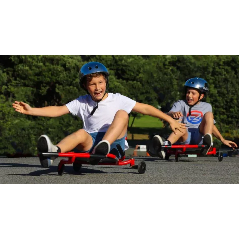 EzyRoller Drifter X blauw ride-on speelgoed voor kinderen van 4-12 jaar