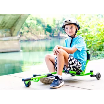 EzyRoller Drifter X limoengroen ride-on speelgoed voor 6-14+ jaar