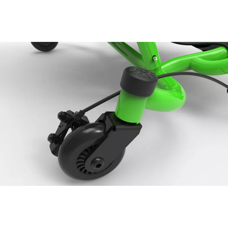 EzyRoller Spinner X groen 360° drift ride-on voor kinderen 4-12 jaar