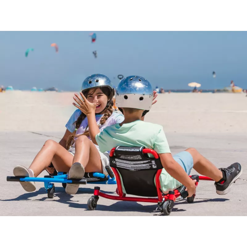 EzyRoller Spinner X groen 360° drift ride-on voor kinderen 4-12 jaar
