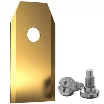 EXTRA DIGITAL robotmaaiermessen, 35x18x0,75 mm, titanium gecoat, 30 stuks
