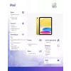 Apple iPad 10.9 11e generatie (2025) 128GB WiFi - geel