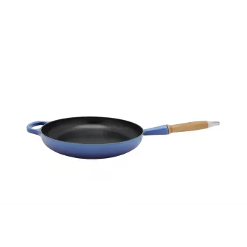 Le Creuset Signature 20258282200422 gietijzeren koekenpan met houten handvat