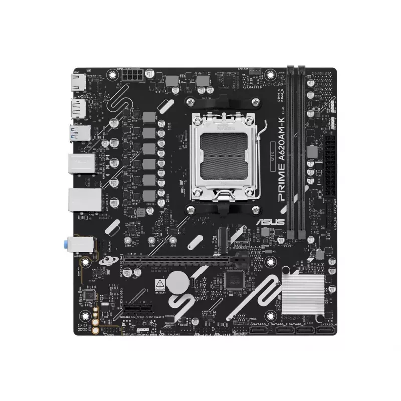 ASUS PRIME A620AM-K AMD AM5 A620 DDR5 Micro-ATX moederbord