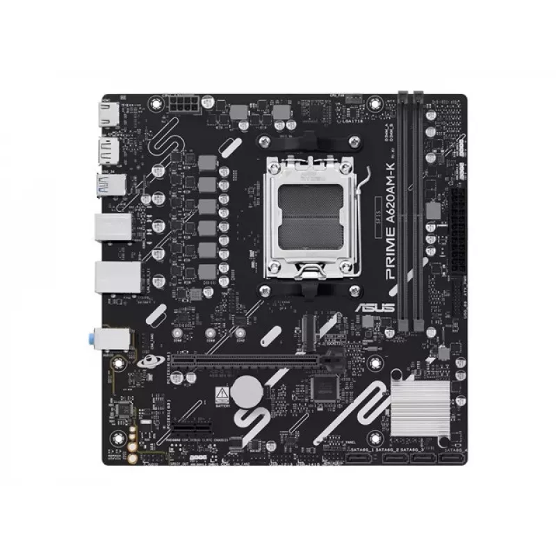 ASUS PRIME A620AM-K AMD AM5 A620 DDR5 Micro-ATX moederbord