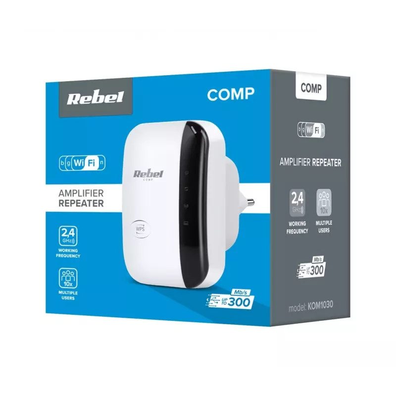 Rebel Wi-Fi signaalversterker KOM1030 wit