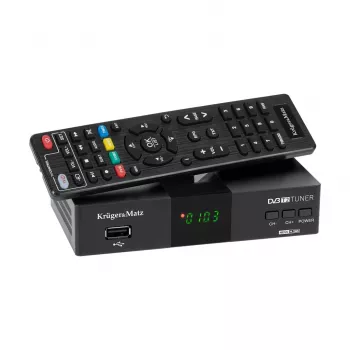 KRUGER & MATZ DVB-T2 H.265 HEVC-tuner KM0550D
