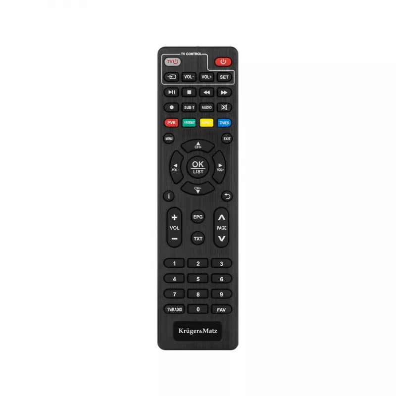 KRUGER & MATZ DVB-T2 H.265 HEVC-tuner KM0550D