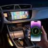 KRUGER & MATZ KM2016 1DIN autoradio met Apple CarPlay en Android Auto, 7 inch LCD-touchscreen, Bluetooth 5.0, FM/AM-tuner, 4x45W