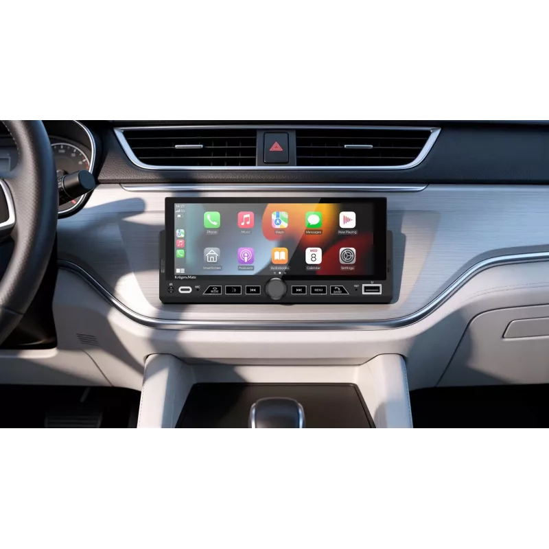 KRUGER & MATZ KM2017 1DIN autoradio met Apple CarPlay en Android Auto