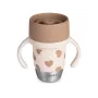 Beaba BigLove 360° roestvrijstalen trainingsbeker 250 ml roze