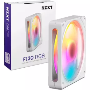 NZXT F120 RGB White 120mm behuizingsventilator