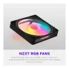 NZXT F140 RGB 140mm zwarte ventilator