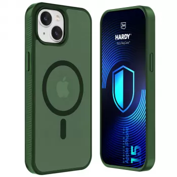 3MK PROTECTION Apple iPhone 15 - 3mk Hardy Hazy MagCase groen