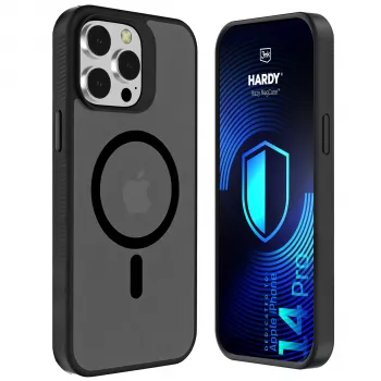 3MK PROTECTION Apple iPhone 14 Pro - 3mk Hardy Hazy MagCase zwart