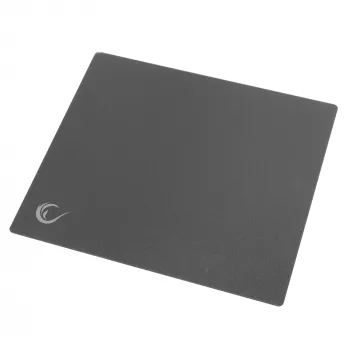 Rampage Vision Glass muismat XL 450x400 mm micro-etched gehard glas zwart