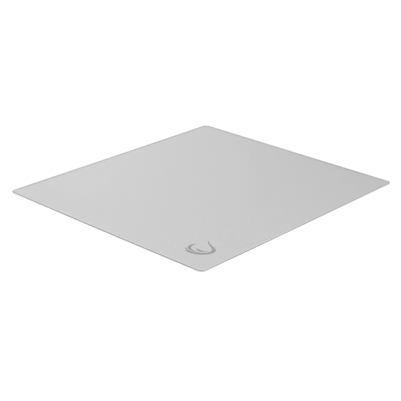 Rampage Vision Glass muismat XL 450 × 400 mm micro-etched grijs