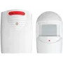 ORNO OR-MA-717 draadloze deurbel-set met PIR-bewegingssensor, 433 MHz, 80 m bereik, 32 melodieën, IP44 sensor, wit