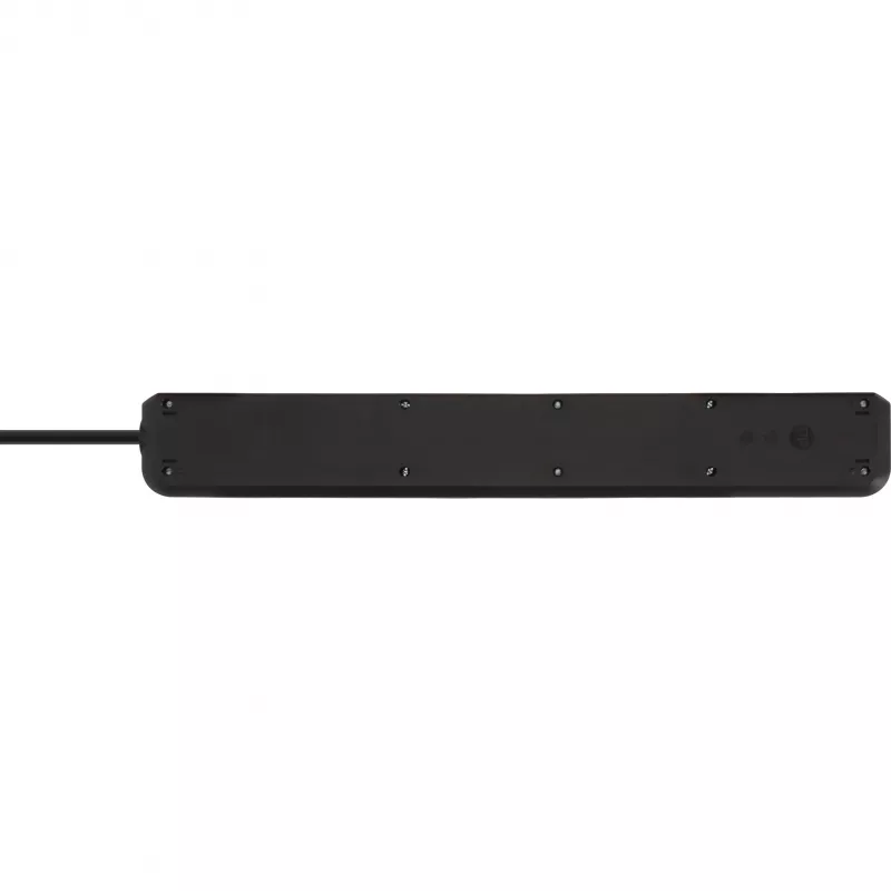 Brennenstuhl Eco-Line stekkerdoos 8-voudig zwart H05 - stekkerdoos
