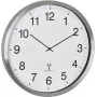 TFA Dostmann 60.3548.02 XXL radiografische wandklok 508 mm x 65 mm wit zilver groot display
