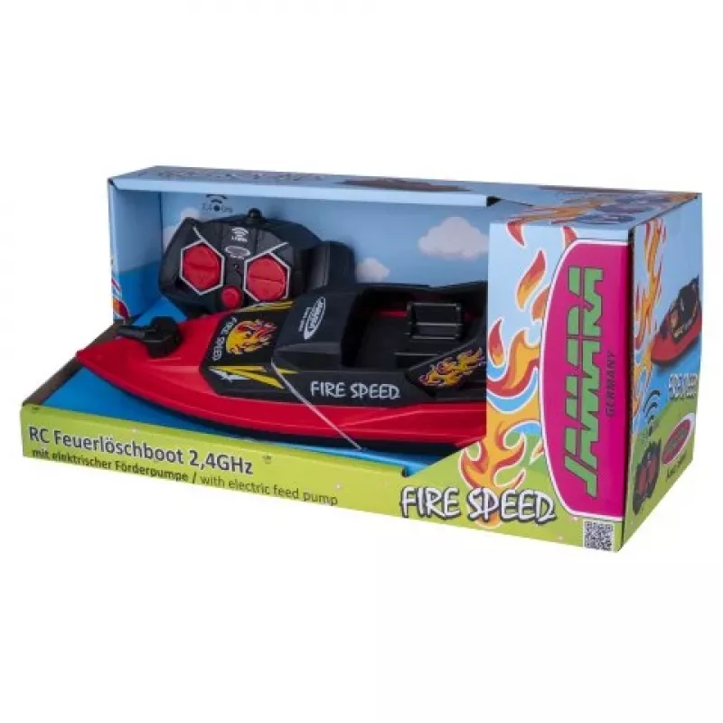 JAMARA Fire Speed RC blusboot 2,4 GHz met waterstraalfunctie