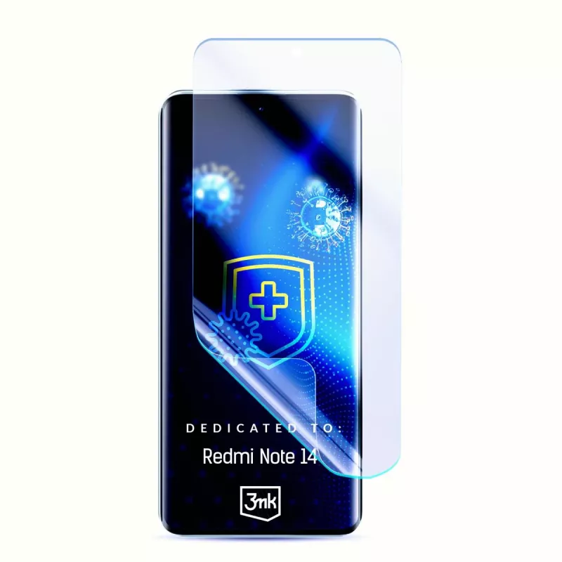 3mk SilverProtection+ schermbeschermfolie voor Xiaomi Redmi Note 14 5G