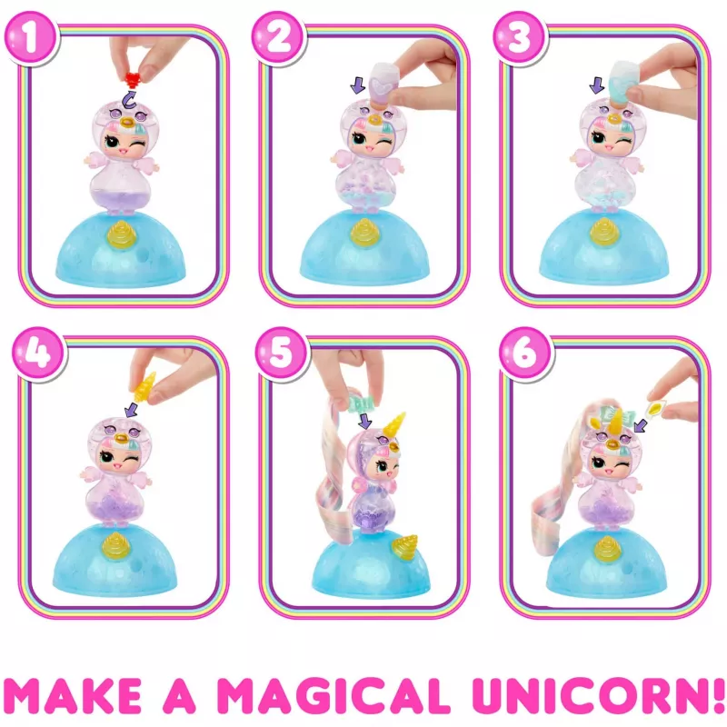 L.O.L. Surprise Unicorn Tots Make-Your-Own Unicorn pop, 1 stuk