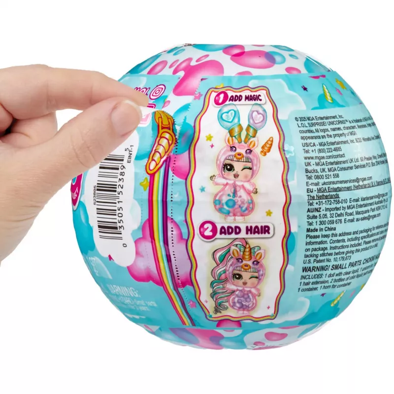 L.O.L. Surprise Unicorn Tots Make-Your-Own Unicorn pop, 1 stuk