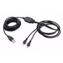 TRUST GXT 222 DUO Charge & Play kabel 2m zwart, USB-A naar Micro-USB, voor Xbox One controller